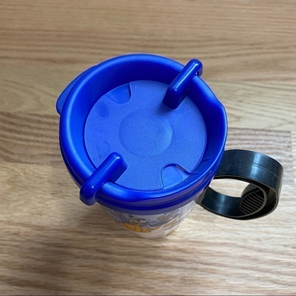 Walt Disney World Souvenir Cup Hot Cold Beverage Pluto Daisy Goofy Blue - Picture 5 of 7